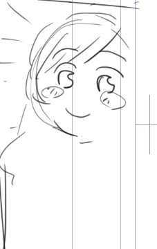 好き女に飛びつこうとする大型犬