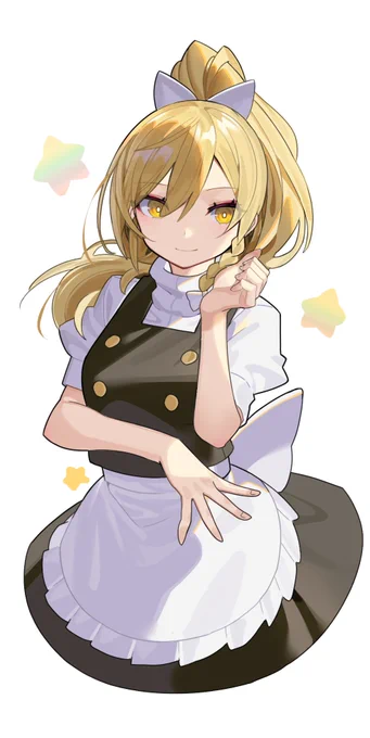 ポニテ魔理沙 #東方Projiect