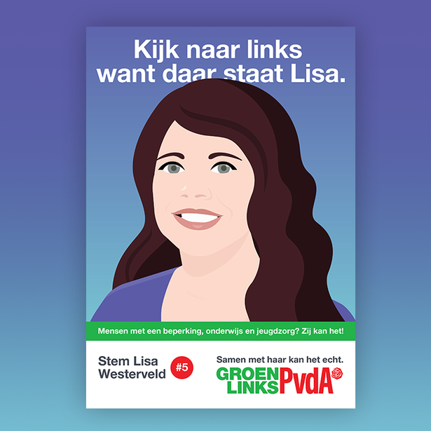 Stem Lisa Westerveld #StemOpEenVrouw