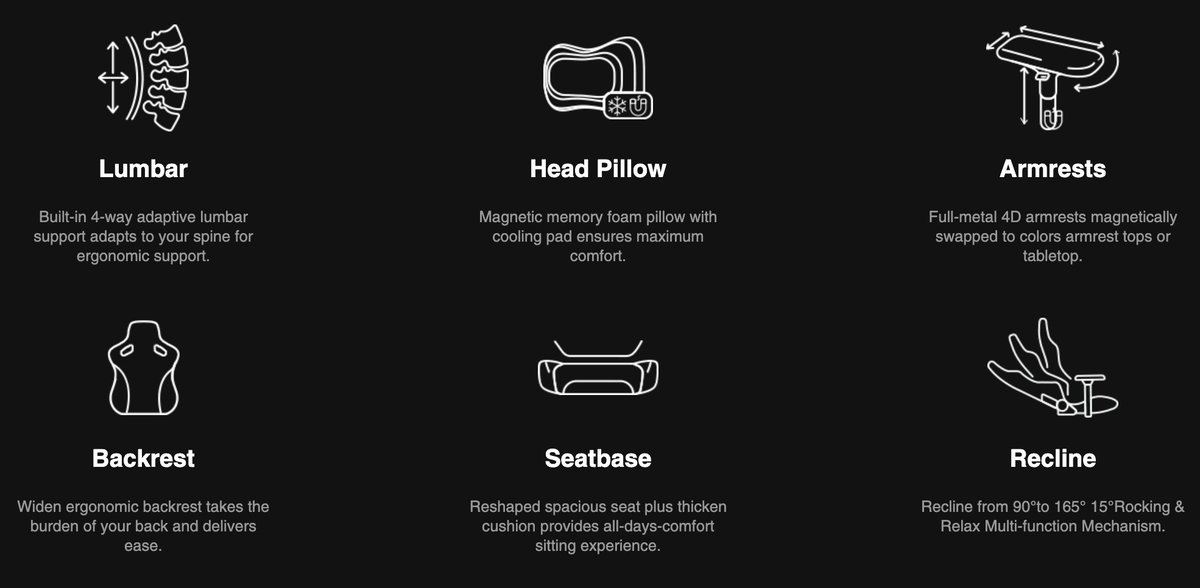 andaseatchair's tweet photo. 6 Reasons why AndaSeat fits into your gaming setup.
Whatever your shape or size, be comfortable, stay healthy.
#AndaSeat
#Adjustability
#GamingSeat https://t.co/jsiAyH69Ta