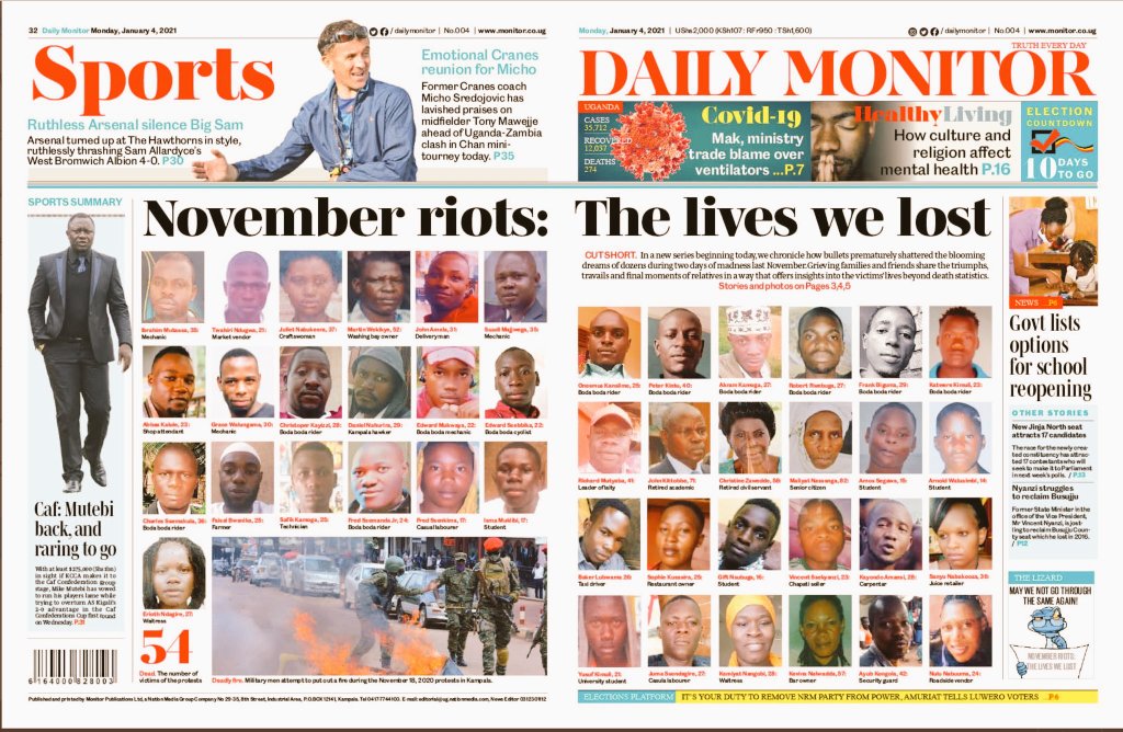 MugenyijohnBush's tweet photo. RIP fallen innocent Ugandans
#M7NovMassacreUg
#MusevenMustFall
#FreeAllPoliticalPrisoners https://t.co/xZiDH67MNT