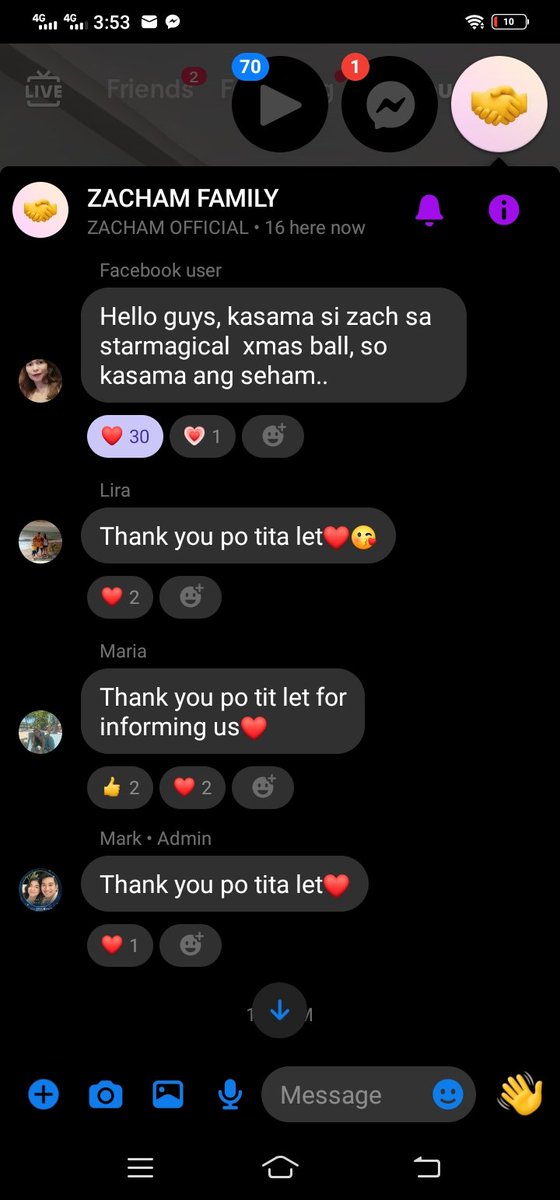 tita let chat in our gc hehehe so cute :) 🤍🤎

#ZacHam
