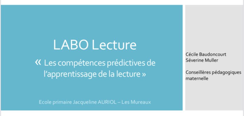 BlandineDelmar1's tweet image. Un laboratoire de formation pour rendre accessible à TOUS les élèves l’apprentissage de la lecture: l’expérimentation est lancée aux Mureaux! @AlfierHelene 
#projetsinnovants #intelligencecollective #lesfondamentaux #ecoleinclusive