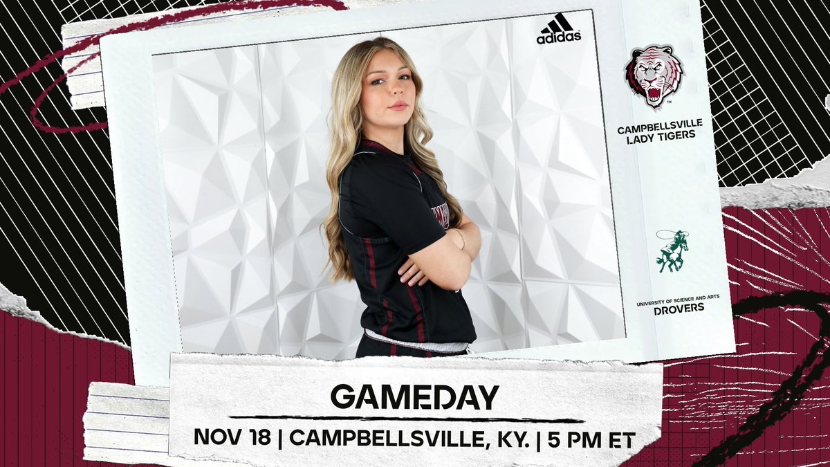 LTB_CU's tweet photo. GAME DAY | The #1 Lady Tigers are hosting the #24 UOSA Drovers at Powell tonight! 

📍Campbellsville, Kentucky
🆚 @DroverAthletics
⏰ 5 p.m. ET
📺 https://t.co/CDc12Imq8H
📊 https://t.co/MrNgzKWMb8
#️⃣ #TigerUp https://t.co/IeMZE7DCF4