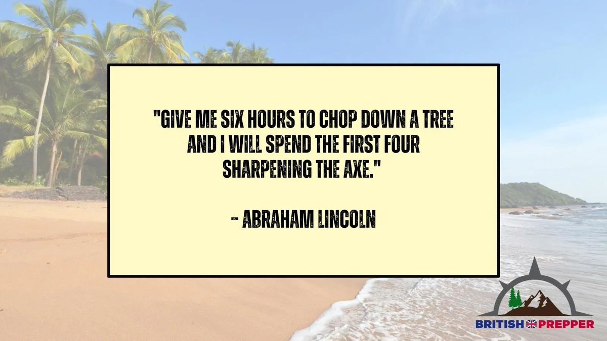 🧭 Survival Quote of the Day

#Survival #Prepping #Bushcraft #Outdoors #Wilderness #Quote