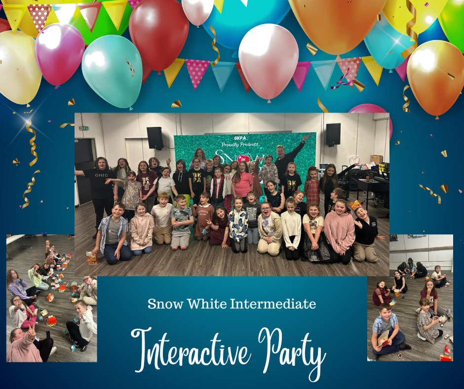 We had so much fun at our Snow white Interactive parties🎈 All of these children work super hard each week in classes, we are so proud of every one of them!