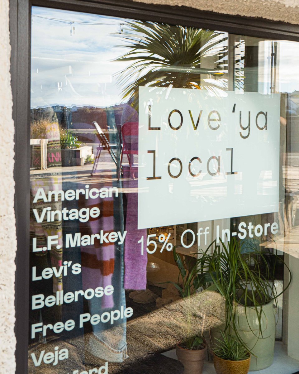 Happy weekend vibes in store today - we still have our Love ' ya local campaign running until the middle of next week so pop in if you're in the area!  

#loveyalocal
#shopsmall
#shopindependent
#shoplocal
#supportthelittleguys
#happyclothes