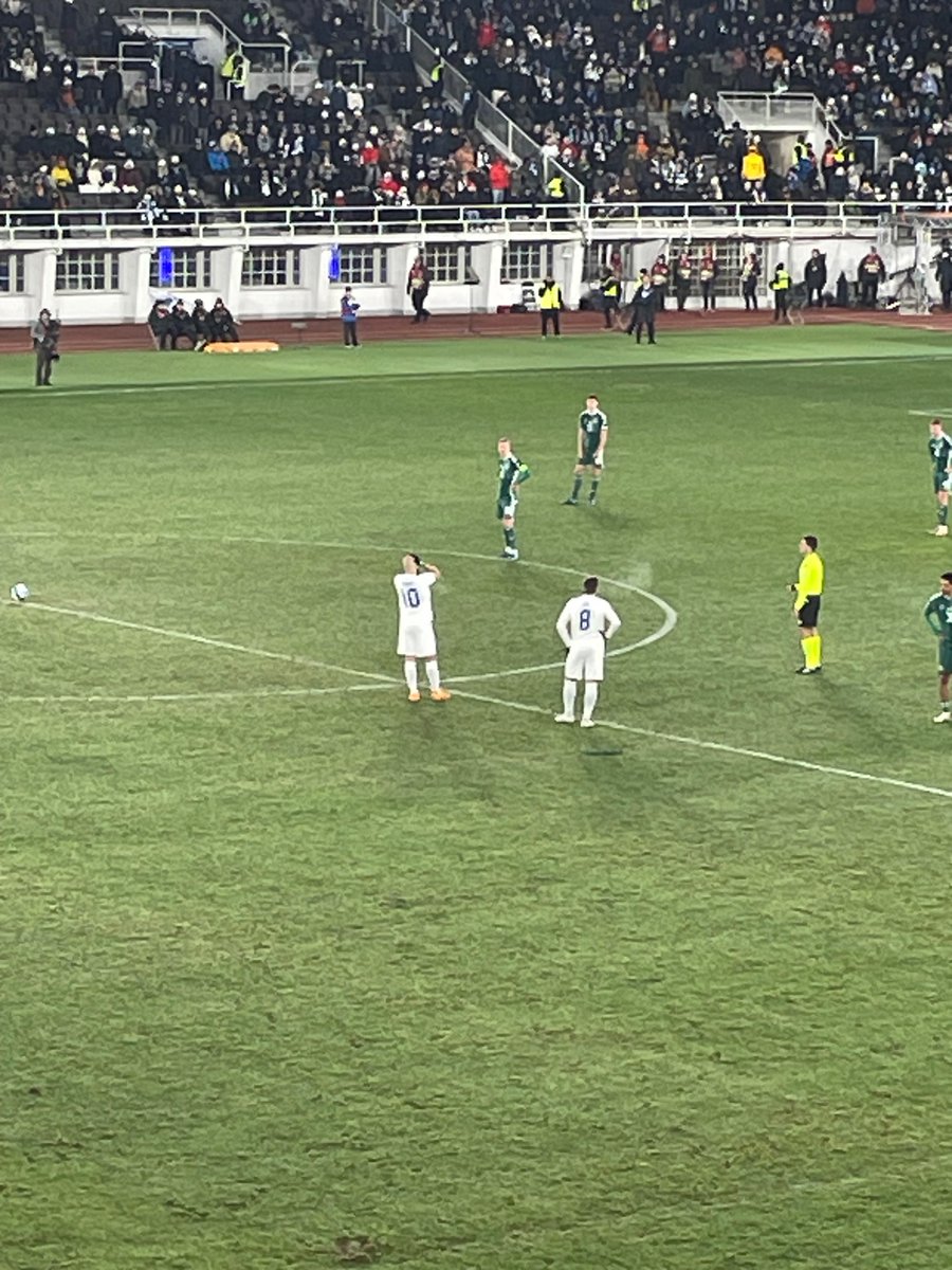 Heartfelt comeback of these two maestros at the Olympic stadium. Hopefully not their swansong just yet. #huuhkajat #pukki #lod #mnufc