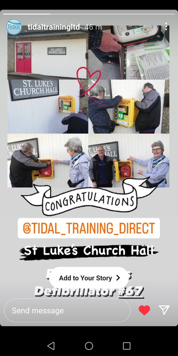 TidalDirect's tweet photo. #PublicHearts #DefibFamily gets bigger with Defibs No 67 & 68 installed #StPauls #FishBar & #StLukes #ChurchHall ๐๐ @PunchlineGlos @Alishacmlewis @Glos_Police @NCLBchelt @LibDemVix @CheltenhamMayor @hopeful_runner #DefibsSaveLives #Cheltenham ๐๐งกโก https://t.co/leaplwXJ3R