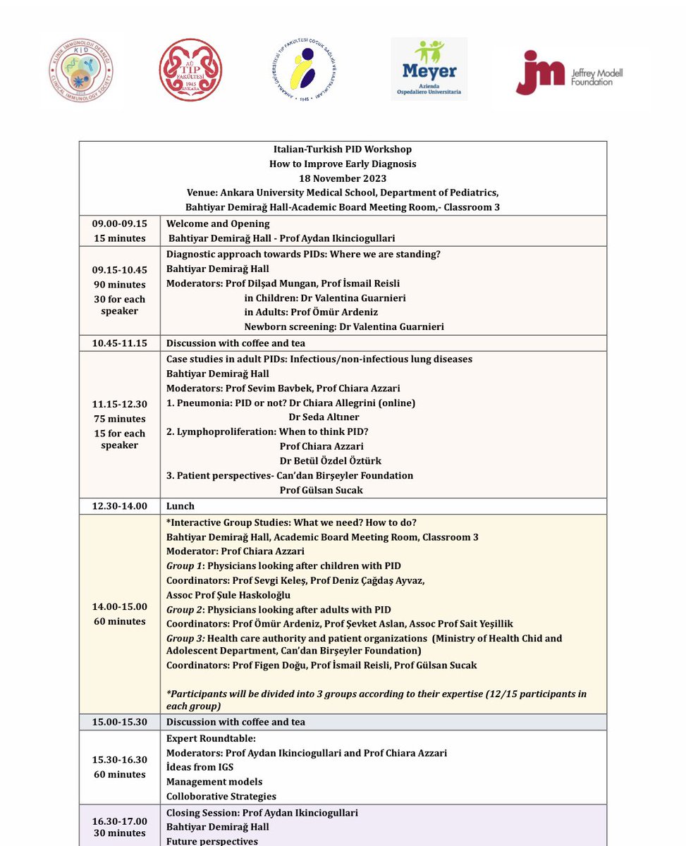Türk ve İtalyan İmmunologlar toplandılar ve Primer İmmun yetmezlikli hastalar ile ilgili tıbbi ve sosyal sorunları tartışıyorlar. Bu sefer bir hekim olarak değil sorunun hastalar cephesini anlatmak için aralarındayım. Sağlık otoriterilerinin bu hastaları GÖRMEMESİ en temel sorun