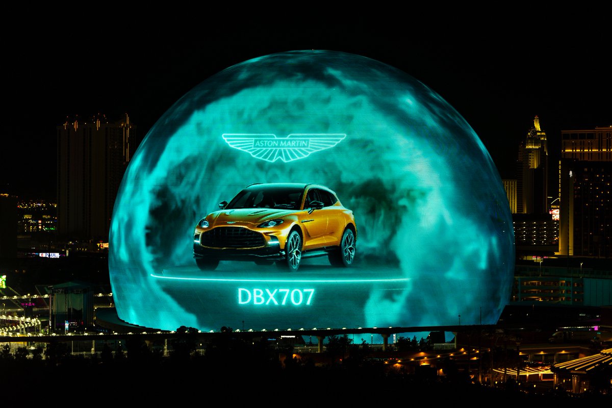 Aston Martin takes over the world's most unique marketing canvas.

#AstonMartin #INTENSITYDRIVEN #LasVegasGP