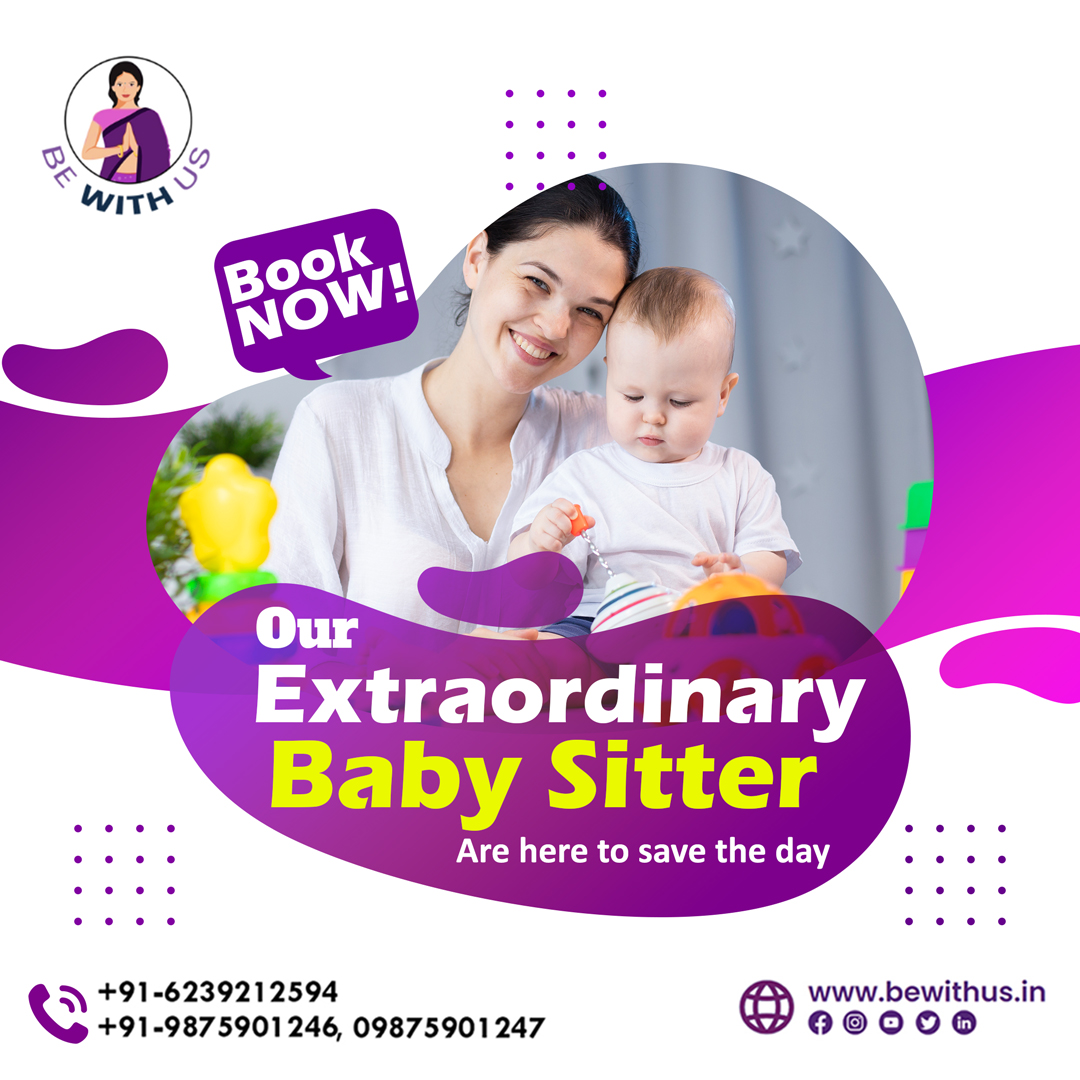 bewithus24's tweet image. "Finding the perfect babysitter? Look no further! Be With Us Agency provides professional childcare services to ensure your child's safety and happiness. #ProfessionalChildcare #BeWithUs

To hire a Baby Sitter connect with us on 📞 62392 12594 | 💻 bewithus.in