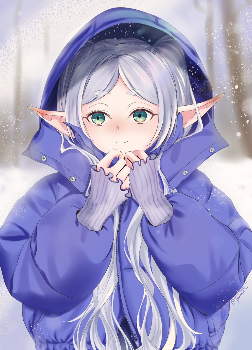 TsukiDC's tweet photo. ❄️☃️❄️

#フリーレン #frieren #葬送的芙莉蓮 https://t.co/hNuGxoCJAk