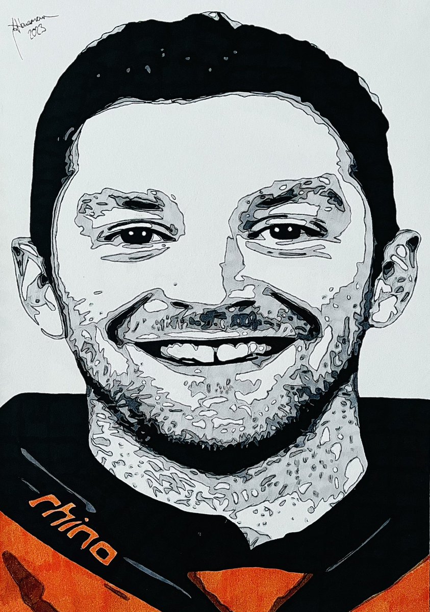 HollywoodArtLH's tweet photo. #EvanMosey #Mosey #Sheffield #SheffieldSteelers #Retro #Steelers #SteelersHockey #Elite #EIHL #Art #Artist #Artwork #FanArt #Drawing #Sketch #Ink #InkArt #InkDrawing @steelershockey @officialEIHL Hand drawn using Spectrum Noir ✍️🏒 https://t.co/zA2k1rQneq
