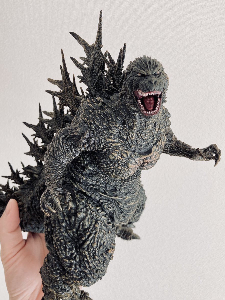 godzilla open mouth spikes teeth kaijuu simple background sharp teeth no humans  illustration images