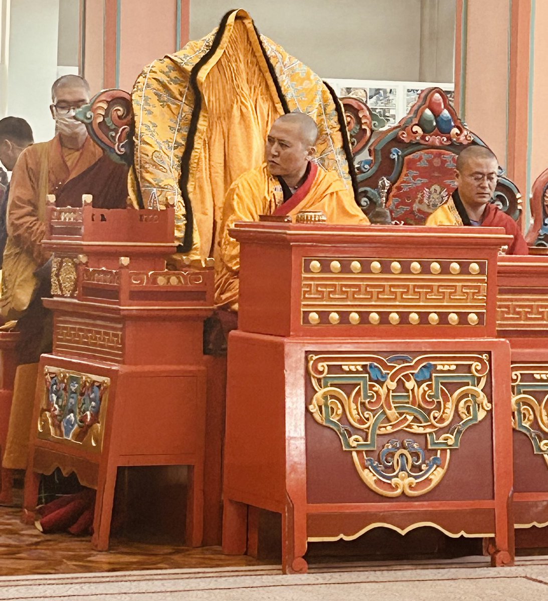 Incredibly honored and genuinely impressed to be a guest at the ceremony. A great day for Mongolian Buddhism.