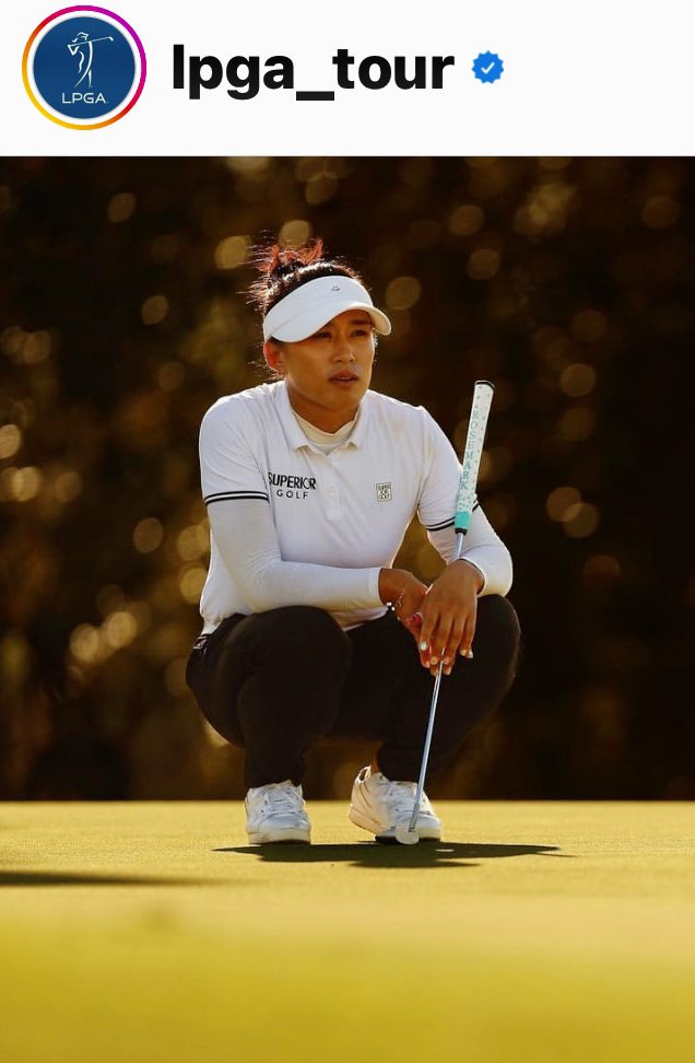 Amy Yang with a 63 at the <a href="/CMEGroupLPGA/">CME Group Tour Championship</a> today. Stellar performance 👍🔥
