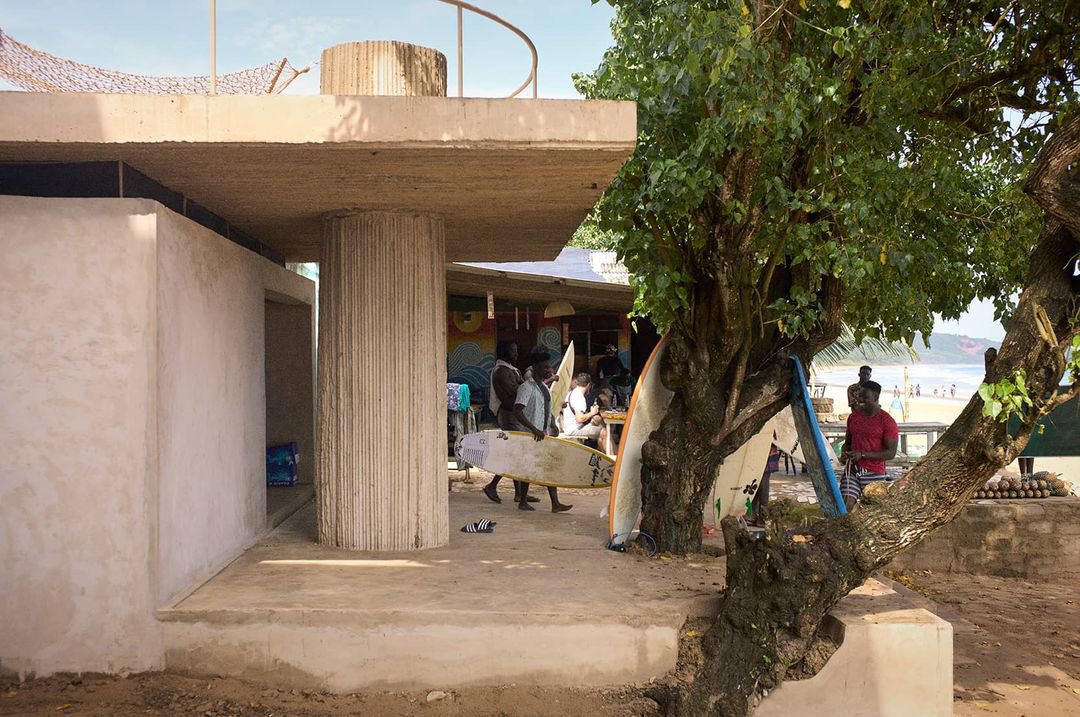 A NEW SURF HUB IN BUSUA. 

Glad to launch the Surf House dedicated to the Surf Community in Ghana. 

An initiative supported by <a href="/VANS_Europe/">VANS Europe</a> and designed in collaboration with Accra-based duo Glenn DeRoché and Juergen Strohmayer.