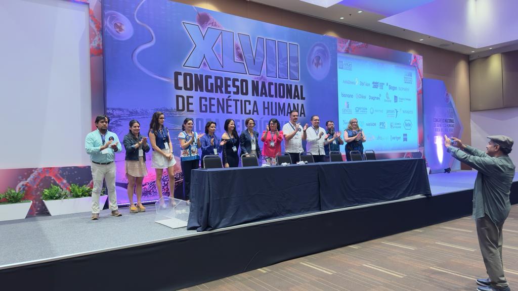 taliawegman's tweet photo. Todo un honor ser parte de la nueva mesa directiva de la Asociación Mexicana de Genética Humana 
@AMexGH #AMGH https://t.co/jTWn8EuC42