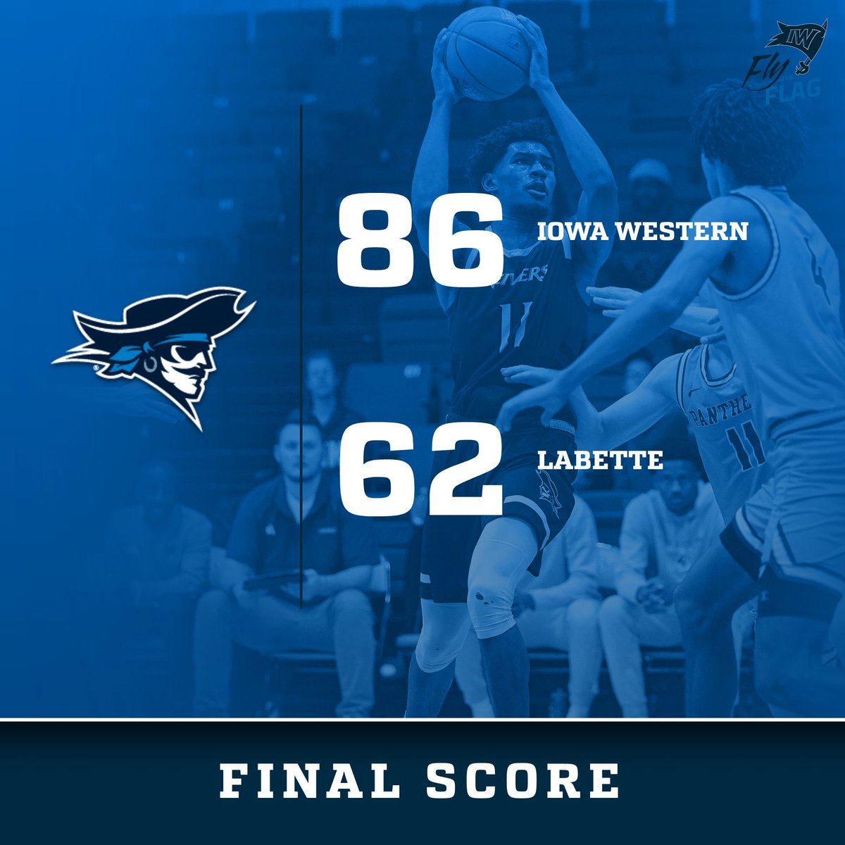 IWCC Men's Basketball (@reivermbb) on Twitter photo Reivers pick up a big home win over Labette! Ikenna Ude-Smith <a href="/_1kenna_/">ikenna ude-smith</a> with a huge effort as he led all scorers with 24 points! Donavan Seamster scored 16 <a href="/_donavannn/">Donavan Seamster</a>
Back in action tomorrow vs Hesston at 5:00 pm! #SailsUp ๐ดโโ ๏ธ๐ดโโ ๏ธ๐ดโโ ๏ธ Reivers pick up a big home win over Labette! Ikenna Ude-Smith <a href="/_1kenna_/">ikenna ude-smith</a> with a huge effort as he led all scorers with 24 points! Donavan Seamster scored 16 <a href="/_donavannn/">Donavan Seamster</a>
Back in action tomorrow vs Hesston at 5:00 pm! #SailsUp ๐ดโโ ๏ธ๐ดโโ ๏ธ๐ดโโ ๏ธ