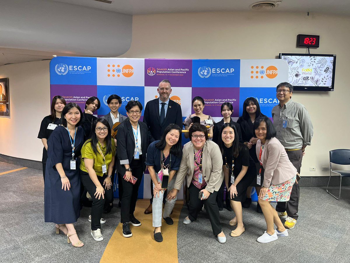 PioSmith_UN's tweet image. Thanks to all my amazing colleagues @UNFPAAsiaPac who worked so hard behind the scenes this week to ensure a successful #APPC7 🙏