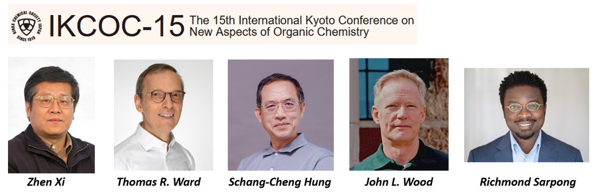 IKCOC-15→16 (@15ikcoc) on Twitter photo #IKCOC-15
Session 3 (Organic Synthesis for Life Science) will welcome these invited speakers!
<a href="/SarpongGroup/">Sarpong Group</a> <a href="/WardGroupBS/">Ward Group</a> #IKCOC-15
Session 3 (Organic Synthesis for Life Science) will welcome these invited speakers!
<a href="/SarpongGroup/">Sarpong Group</a> <a href="/WardGroupBS/">Ward Group</a>