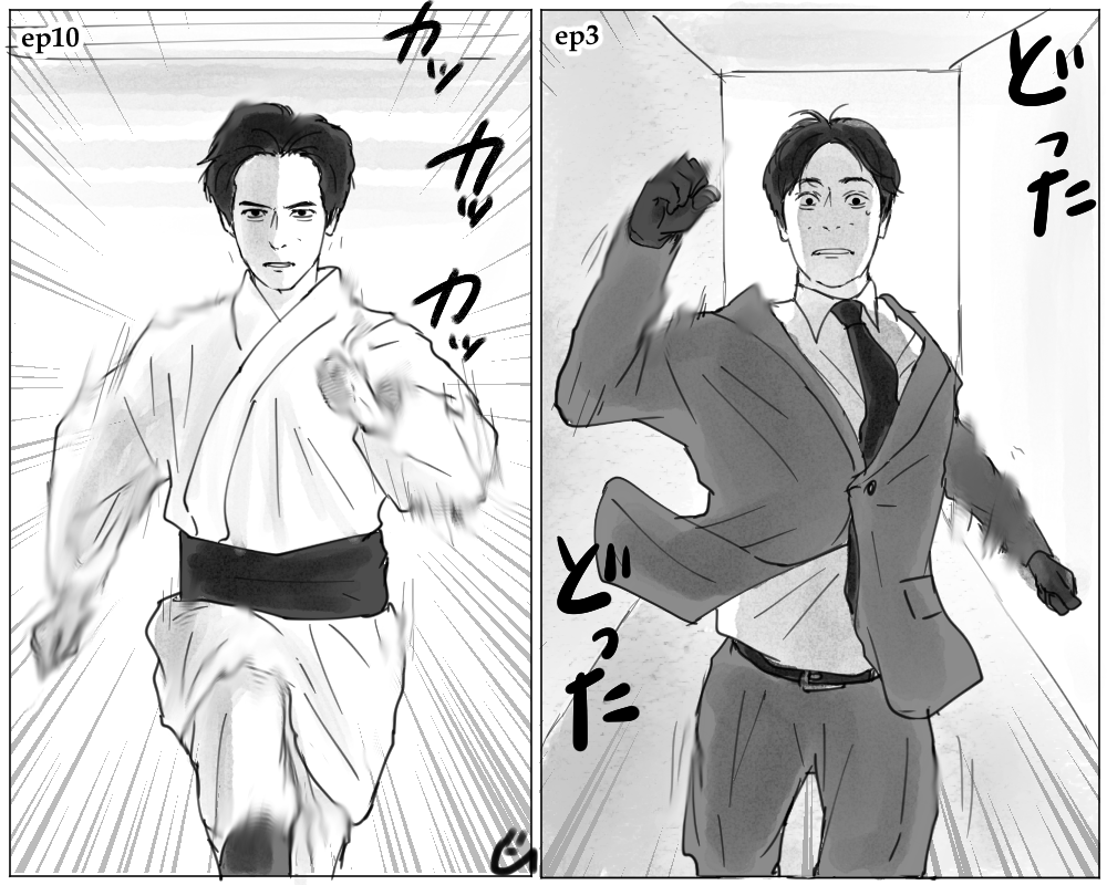 乃木さんの別班モードとはわわモードの走り方の差よ…