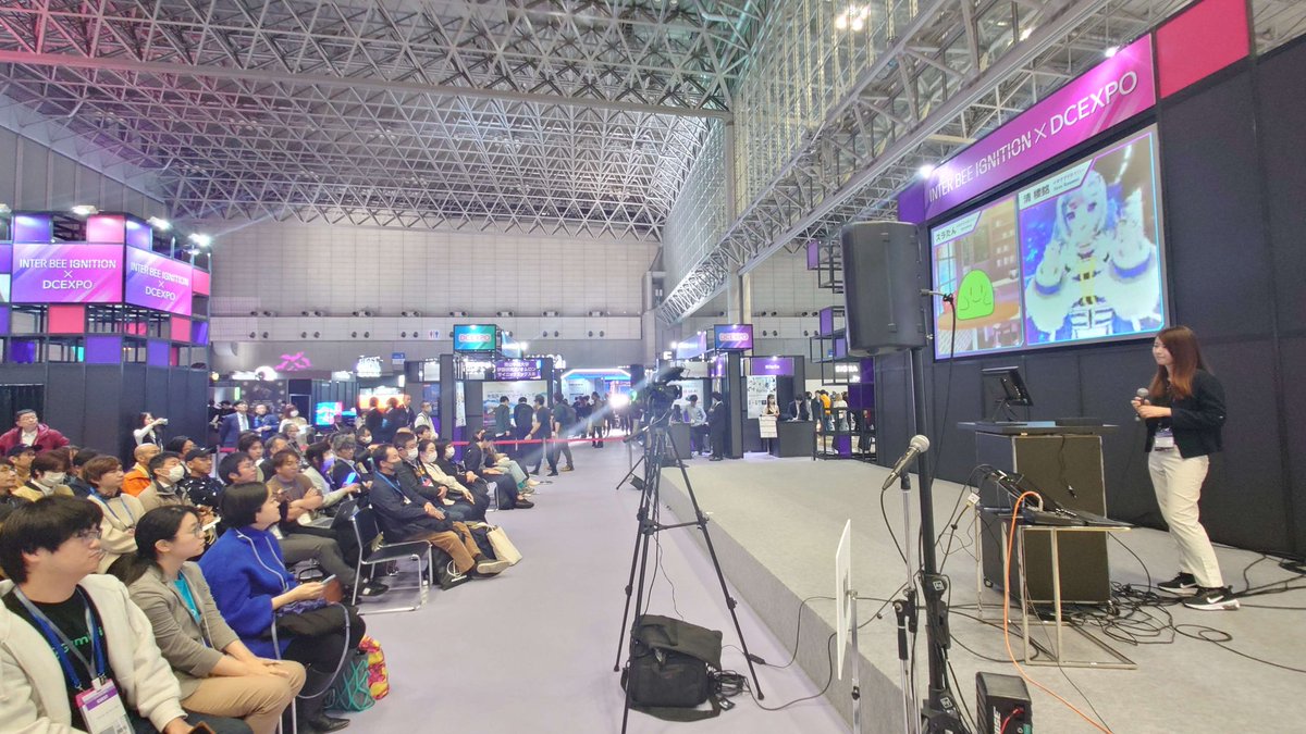 shin_roumei's tweet image. 『InterBEEで100名集客』
『立ち見観客』
の実績を解除しました(｀・ω・´)ｷﾘｯ

バーチャル司会のお仕事お待ちしておりますっ୧(`•ω•´)୨

今なら出演費無料やで( ᐛ👐)ﾊﾟｰ

#InterBEE2023