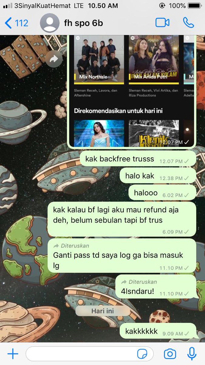 cloudywuff96's tweet image. PENIPUU!!!!!
aku beli spo 6b indplan sama dia buat c ku, tapi blm sebulan udah backfree trus dan dia juga susah dihubungi, kmrin spo nya bf lagi dan dia ceklis satu, pas aku cek di gtc ternyata penipu bjirrr lahhh
#zonauang️ #zonajajan #ZonaBA