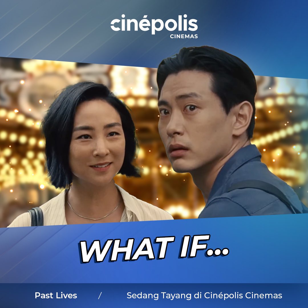 cinepolisID's tweet photo. Udah siap hati agak cekat-cekit ngeliat momen what if-what if-an? 👀😭🥹

Saksikan #PastLive, SEDANG TAYANG di Cinépolis Cinemas. 

Book tiketmu di website dan aplikasi Cinépolis Indonesia. 

#ClubCinepolis 
#CinepolisID https://t.co/LzEmh9MdvM