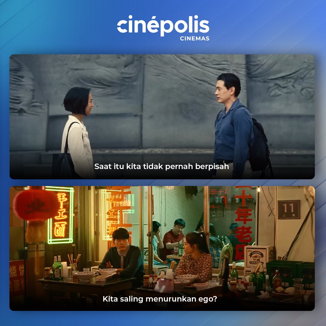 cinepolisID's tweet photo. Udah siap hati agak cekat-cekit ngeliat momen what if-what if-an? 👀😭🥹

Saksikan #PastLive, SEDANG TAYANG di Cinépolis Cinemas. 

Book tiketmu di website dan aplikasi Cinépolis Indonesia. 

#ClubCinepolis 
#CinepolisID https://t.co/LzEmh9MdvM
