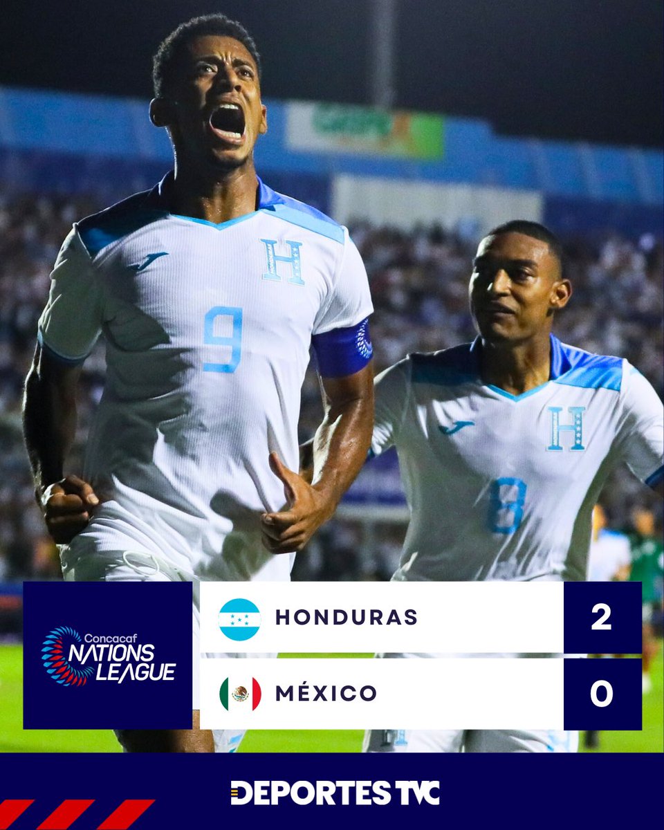 #Honduras 2 - #Mexico 0; independiente de lo que pase en la vuelta esta selección hoy le ha devuelto la fe a su pueblo (me incluyo) #VamosHonduras