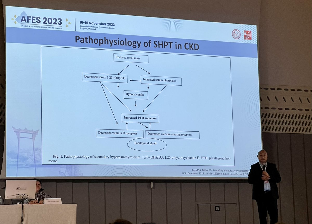 Dr Mark Sandoval: Pathophysiology of Secondary hyperparathyroidism in chronic kidney disease #AFES #UPCM