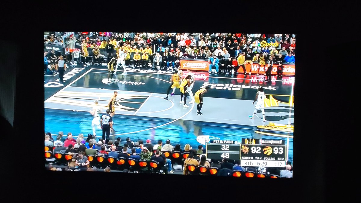 How are we supposed to read this <a href="/artofscorebug/">Art of Scorebug</a> <a href="/NBCSBoston/">NBC Sports Boston</a> ? Which team has 32 points in paint???