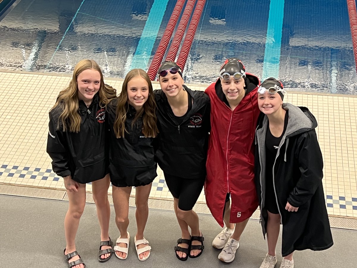 ShakoGirlsSwim's tweet photo. 👏🏼The Sabers had a great night of swimming at the 2023 Girls AA Swim &amp; Dive Championships!  ALL of the girls are back on Saturday to swim in finals!♥️🐾🖤

Tickets are purchased here: https://t.co/gXLzvopebS
Livestream: https://t.co/ew1lQFaLz6 https://t.co/QHkFPNToWT