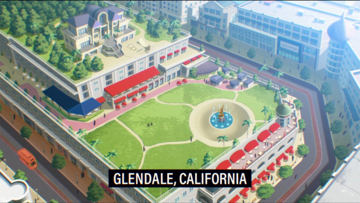 no one tell @americanamemes that Lucas Lee lives in Glendale, California (cameo by the Americana at Brand)