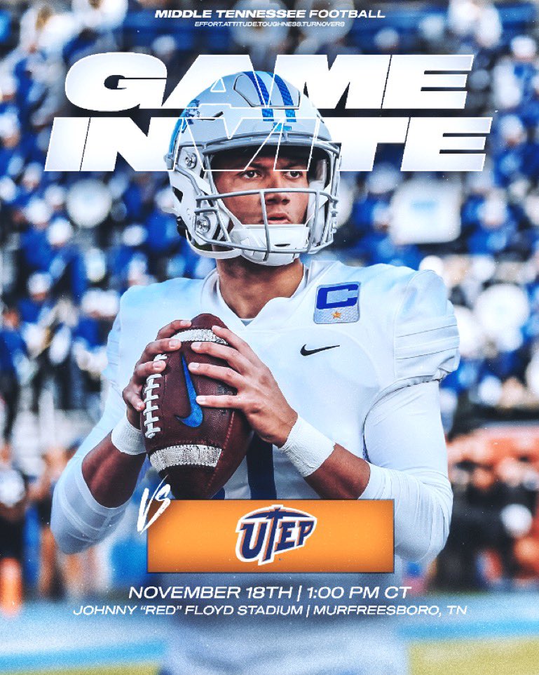 TyeionCofield25's tweet photo. I will be at Middle Tennessee tomorrow‼️
@Coach_Shugg @coachdmstewart @MT_FB #BLUEnited https://t.co/EuzjvCxIO4