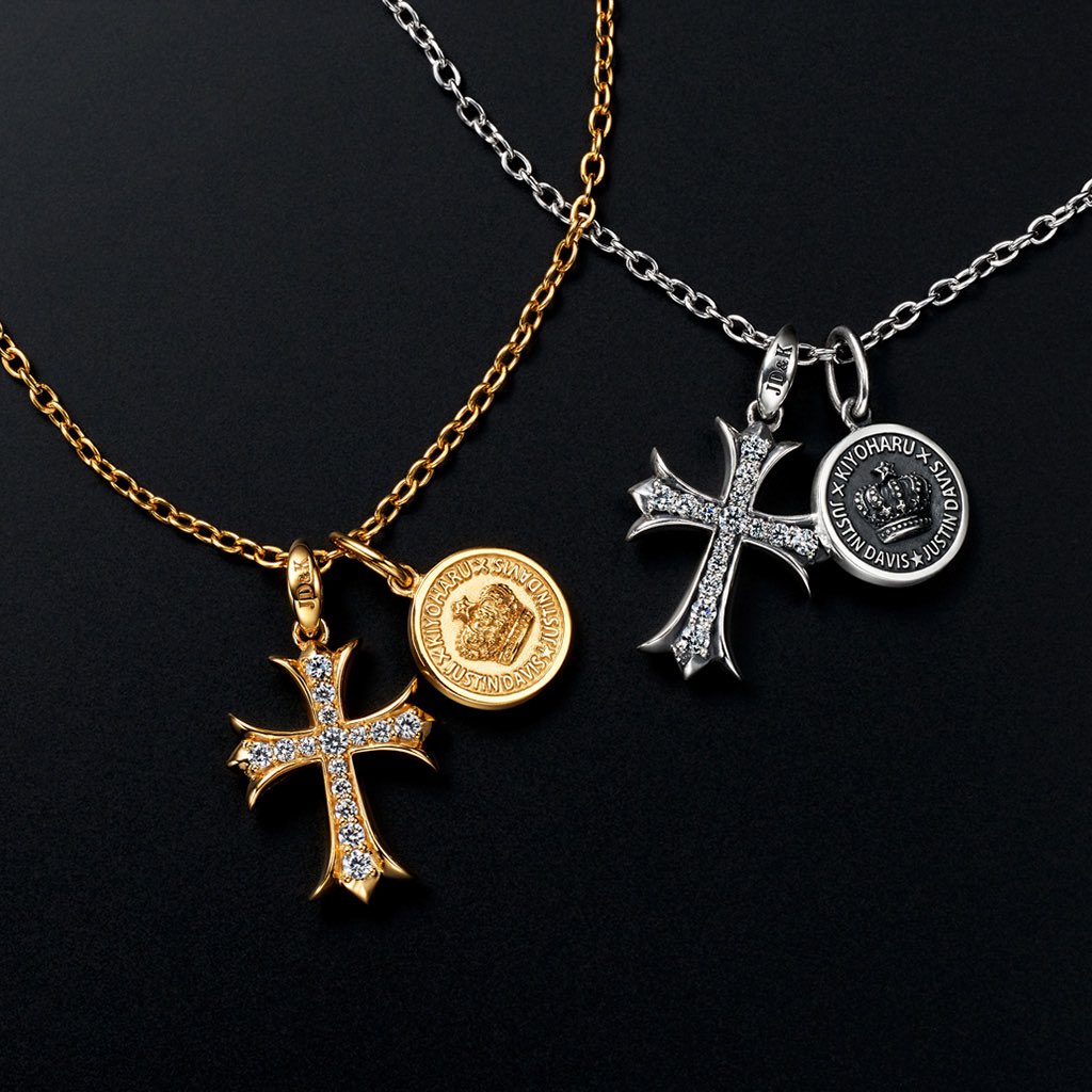 justindavis 清春コラボ伊勢丹限定ネックレス KIYOHARU × JUSTIN DAVIS コラボレーション ネックレス『SHAULA』発売