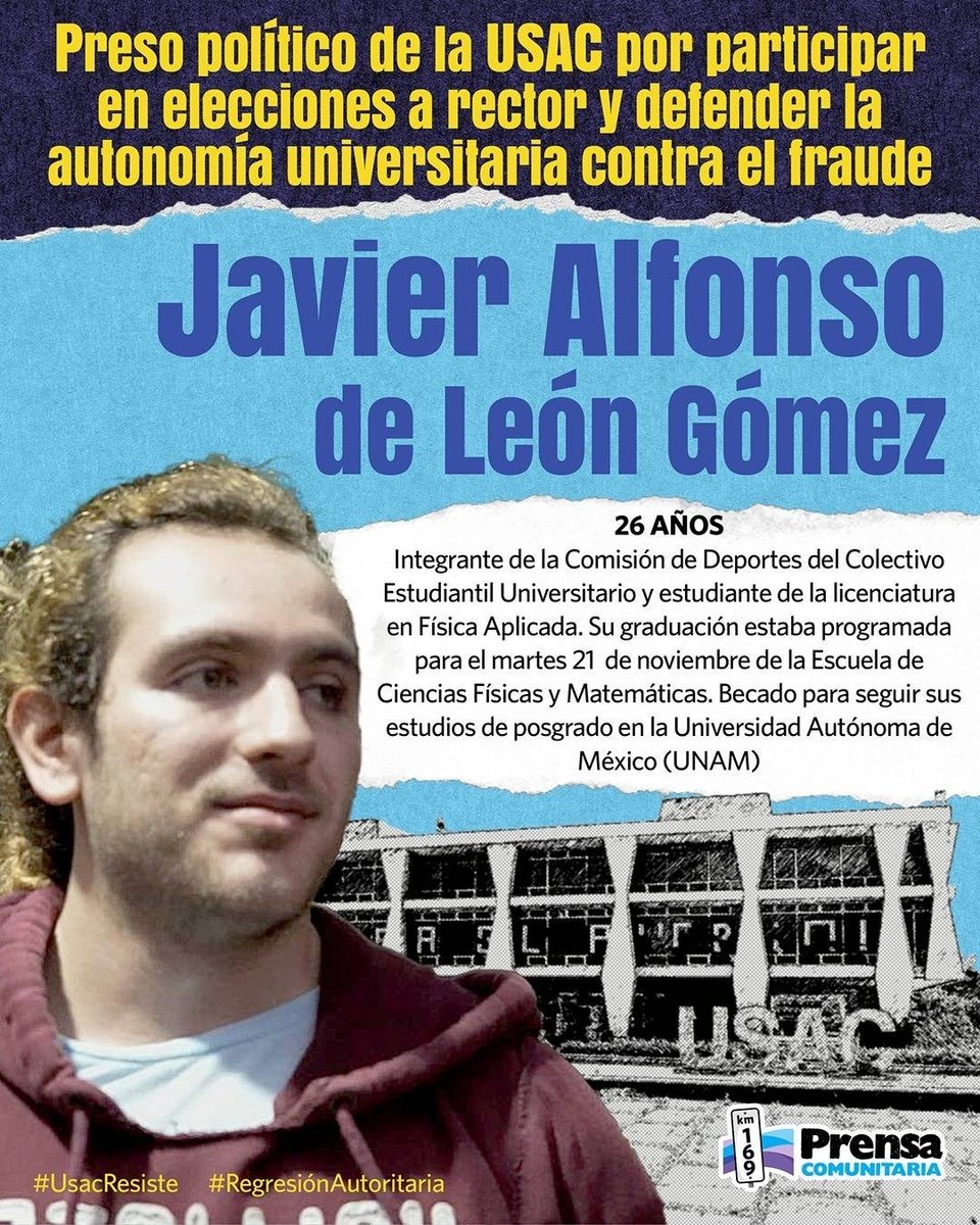 AlfredoJosueCa1's tweet photo. Hoy es el un futuro profesional a punto de graduarse el día de mañana  puede ser unos de mis hijos. https://t.co/aQbHFv2SoH
