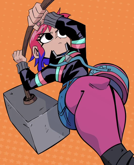 Ramona kicked ass in this anime#scottpilgrimtakesoff 