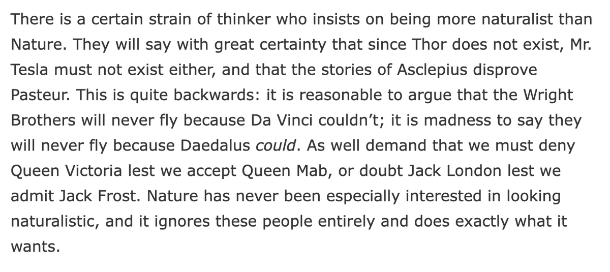 ciphergoth's tweet photo. @mattyglesias G K Chesterton (as channeled by Scott Alexander) gets this exactly right. https://t.co/MbRc6Vesio https://t.co/JqZAgRTFch