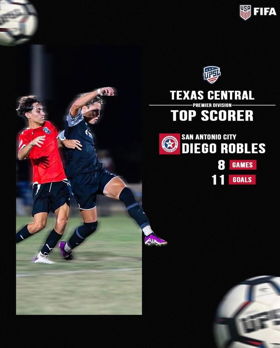 Diego Robles (@drobles2222) on Twitter photo Great opening season for SA city in UPSL, happy to contribute and thankful for the team we have.
<a href="/UPSLsoccer/">UPSL</a>
<a href="/sacitysc/">San Antonio City Soccer Club</a>
<a href="/JJMensSoccer/">JJ Mens Soccer</a>
<a href="/AdrianoAllain1/">Adriano Allain</a> Great opening season for SA city in UPSL, happy to contribute and thankful for the team we have.
<a href="/UPSLsoccer/">UPSL</a>
<a href="/sacitysc/">San Antonio City Soccer Club</a>
<a href="/JJMensSoccer/">JJ Mens Soccer</a>
<a href="/AdrianoAllain1/">Adriano Allain</a>