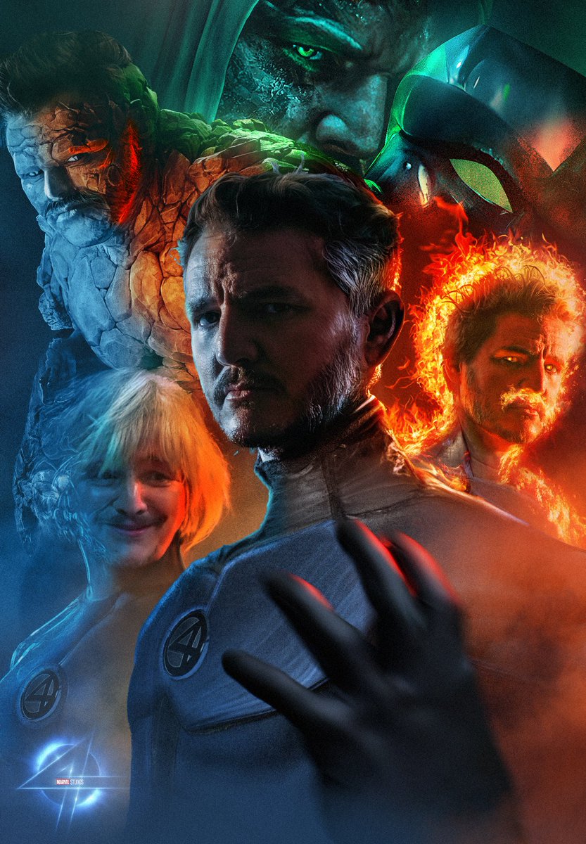 BREAKING! #FantasticFour full cast reveal! #PedroPascal