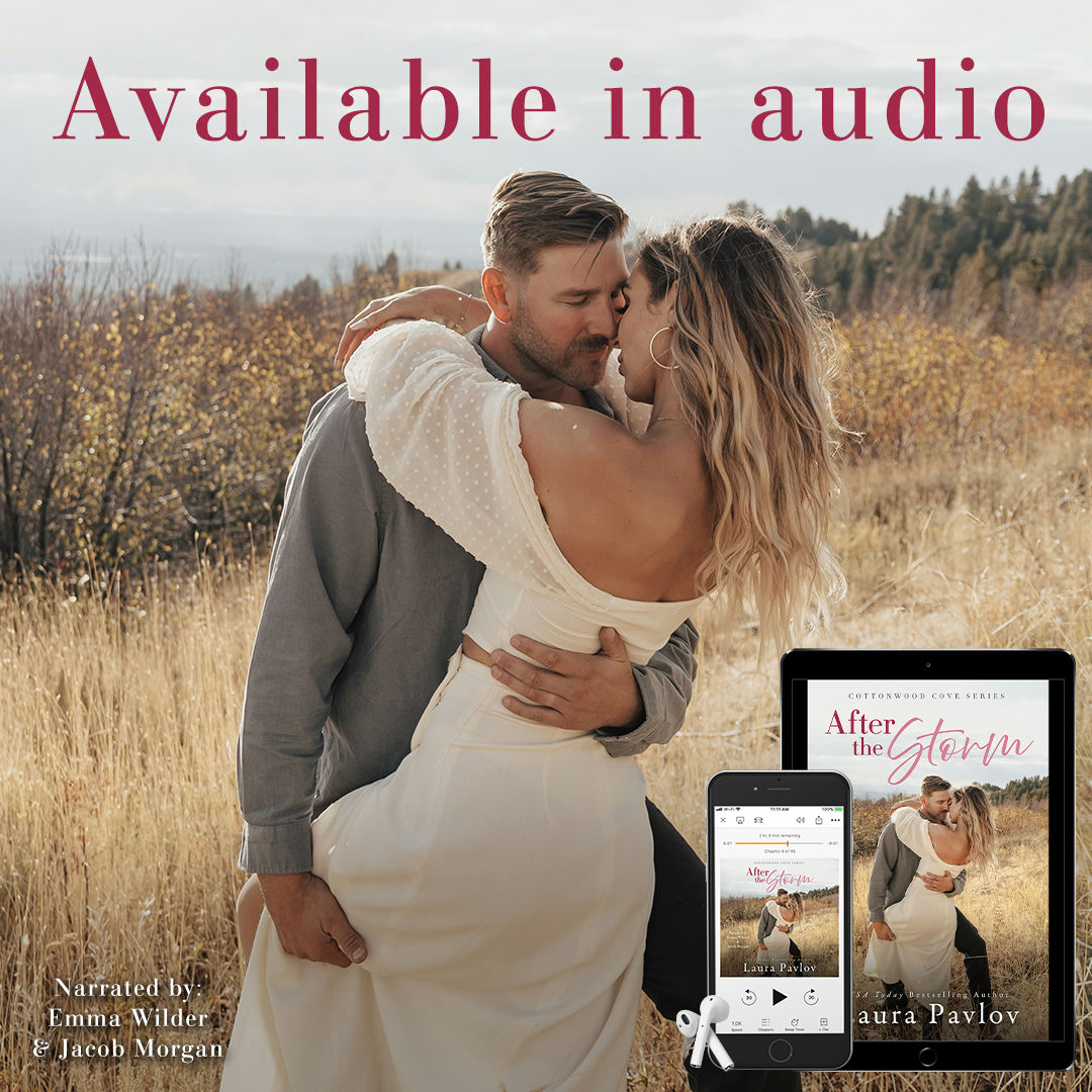 #LIVE 🎧After the Storm (Cottonwood Cove #5) by Laura Pavlov  Narrated by Emma Wilder & Jacob Morgan
bookbub.com/books/after-th…

@valentine_pr_

#laurapavlov #audiobook #bookstagram