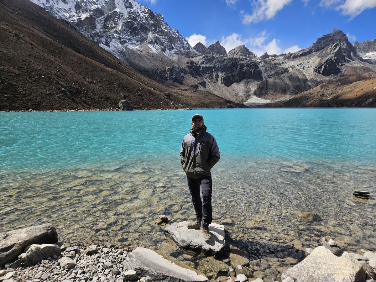 nbsriharsha's tweet photo. A dream come true moment. Did the Everest Basecamp via Gokyo ri. A mentally straining trek but its was all worth it. 

#trek #Nepal #Everest #Basecamp https://t.co/VNI5VK5ULh