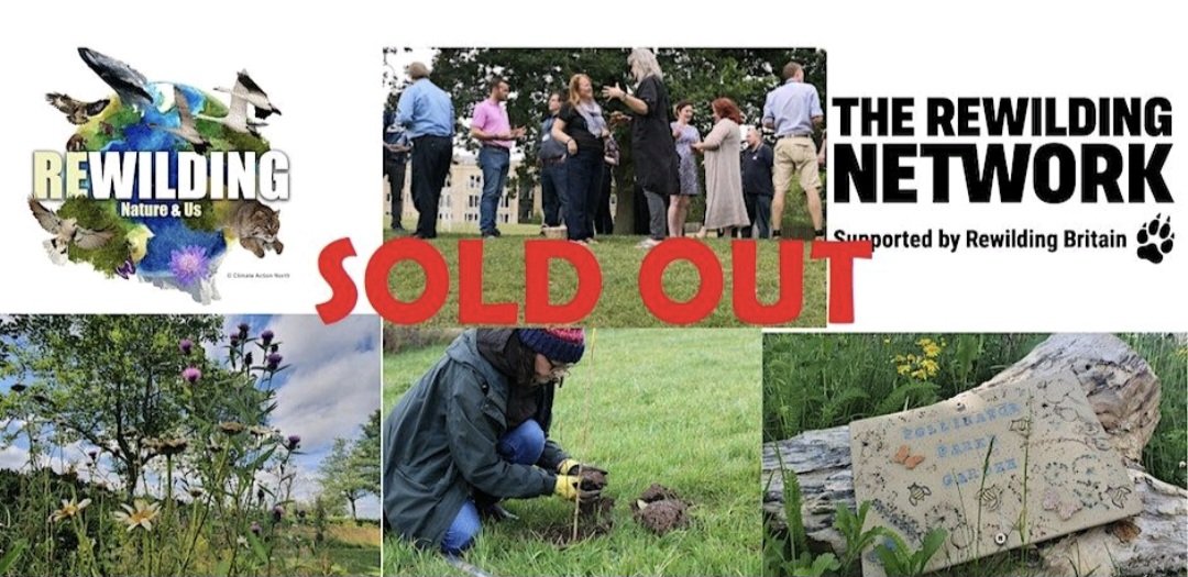 Super excited our North East Rewilding Network (NERN) event at @northeastbic is SOLD OUT!. Cannot wait to launch the #rewilding #network, hear from our fantastic #speakers AND start recruiting members! Follow up event planned for January, watch this space for details! 🙏🌏👏🌿