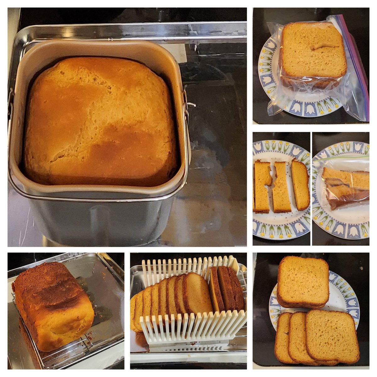 Another fine loaf of homemade gluten free bread ready to eat!