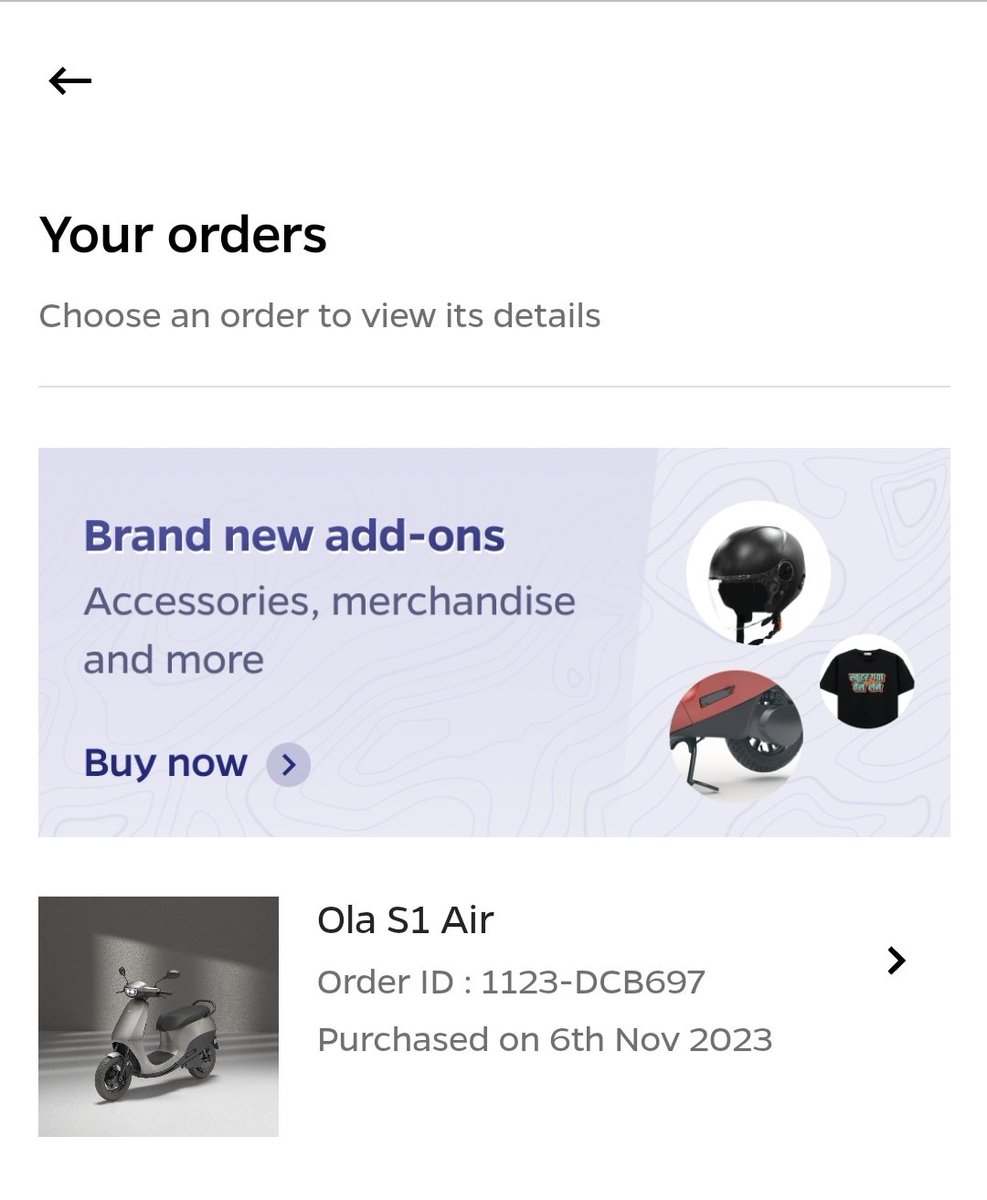 AKJ9191's tweet photo. @OlaElectric I have Ordered my OLA S1air but according to estimated date already passed but no information about delhivery.. My friends ordered after me but they already got their Ride... Unsupporrtive.. Registration process already done 6days ago#OLA #olaelectric @bhash https://t.co/F1xvpuwBqM