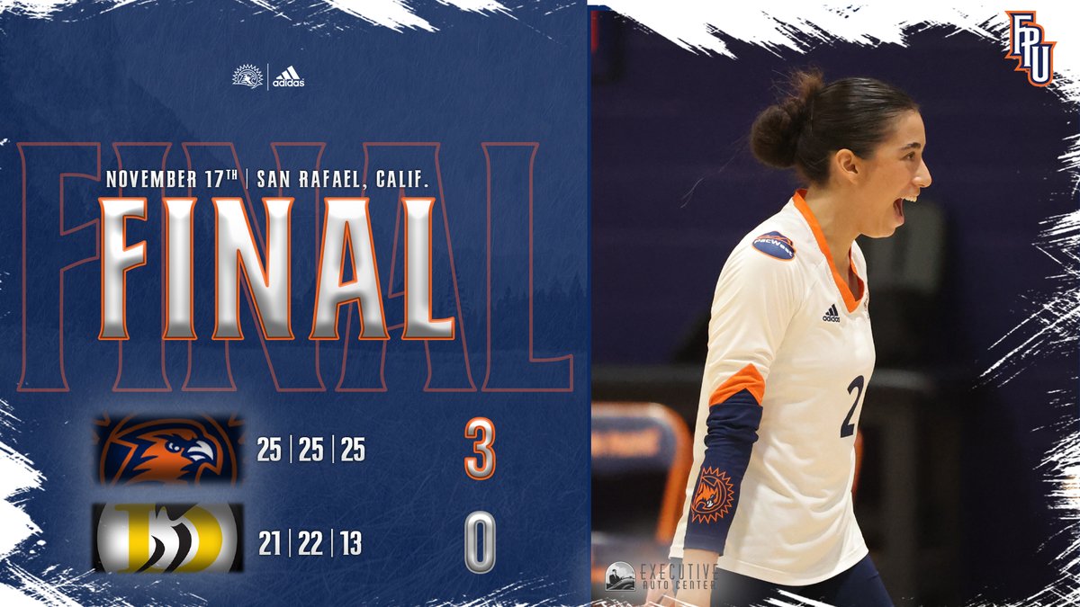 🏐 | Sunbirds Send Seniors Out with Sweep to finish with a Four-Match Win Streak!

Makena Ogas' had 10 kills in her final match, Catie Speas' 14 assists &amp; an ace, and Corinne Acosta's errorless 7 kills with 16 digs, 1 ace and 1 assist.

#TeamFPU | #BackTheBirds