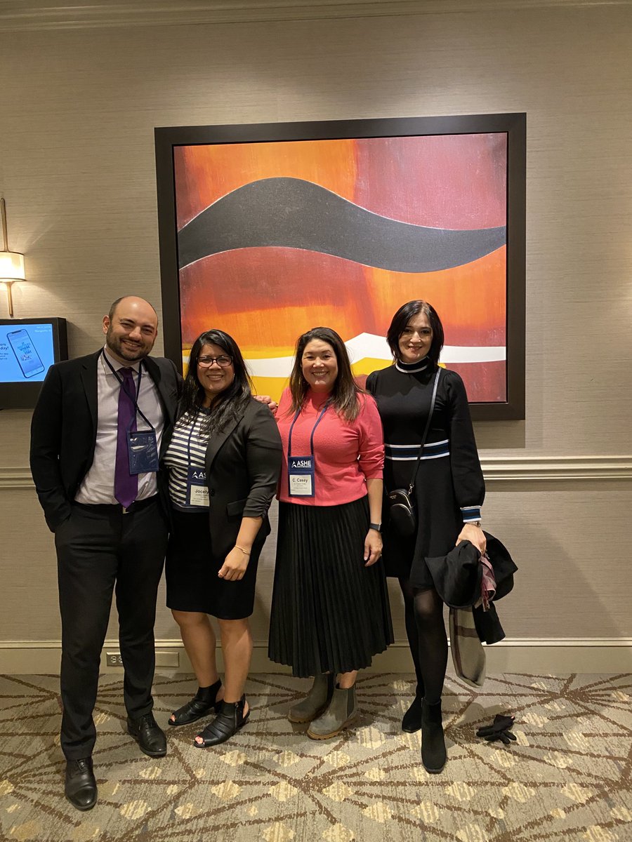 And we are all mighty HigherEd #UNDProud at #ASHE2023. Drs. Jocelyn Gutierrez, ⁦@DrRMitic⁩ and ⁦@CaseyOzaki⁩.